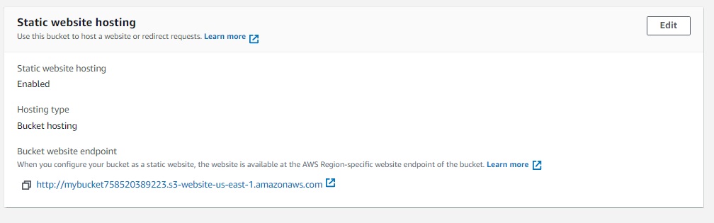 Deploy Static Website On AWS - 0x70ssAM